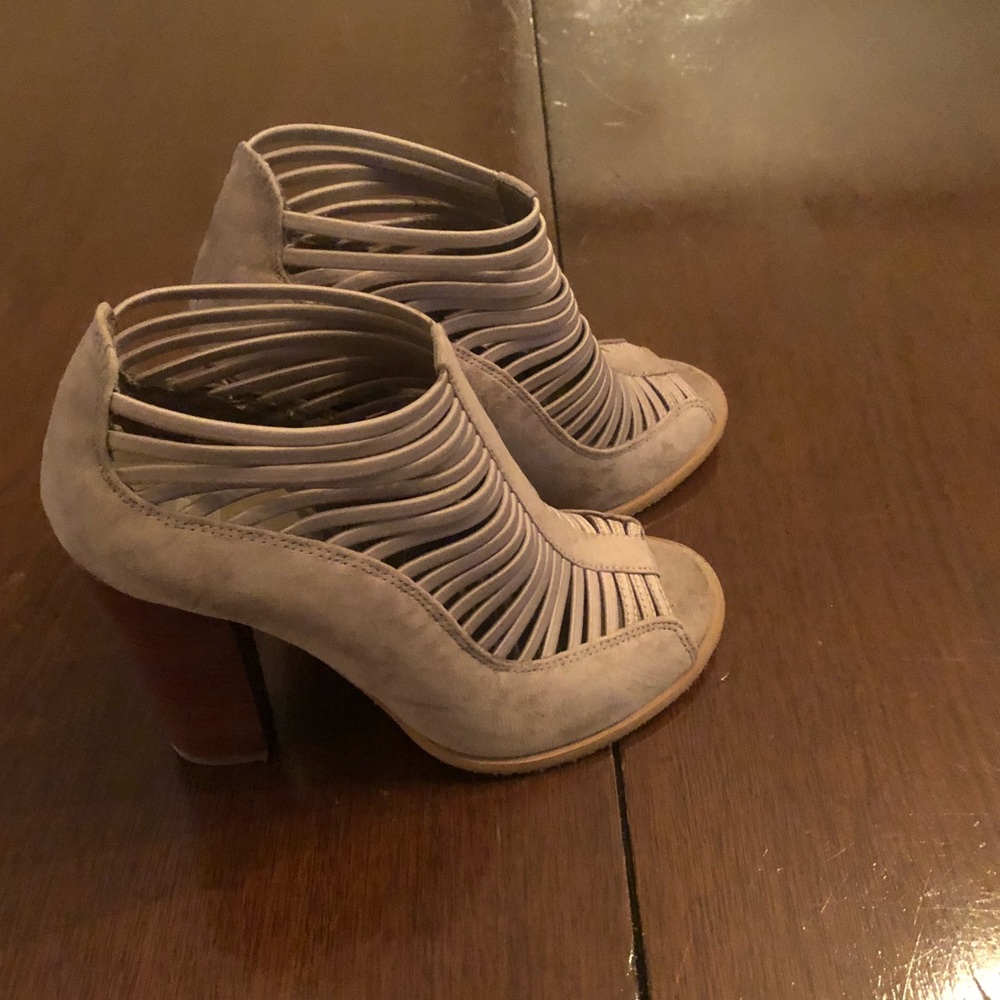 Mia Taupe Chunky Sandals